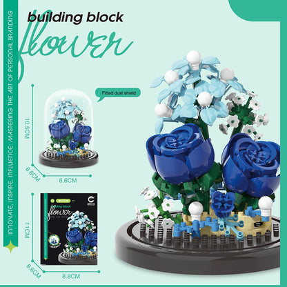 DIY Micro Flower Building Blocks – Mini Bricks Puzzle Toy