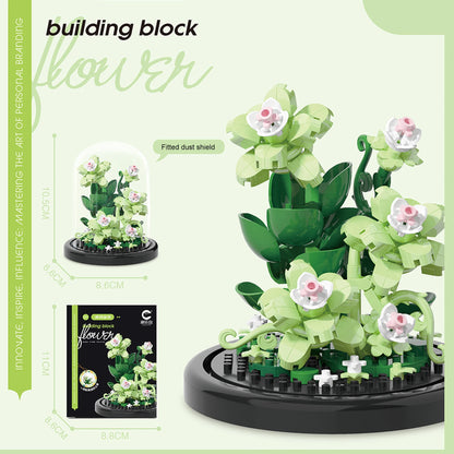 DIY Micro Flower Building Blocks – Mini Bricks Puzzle Toy