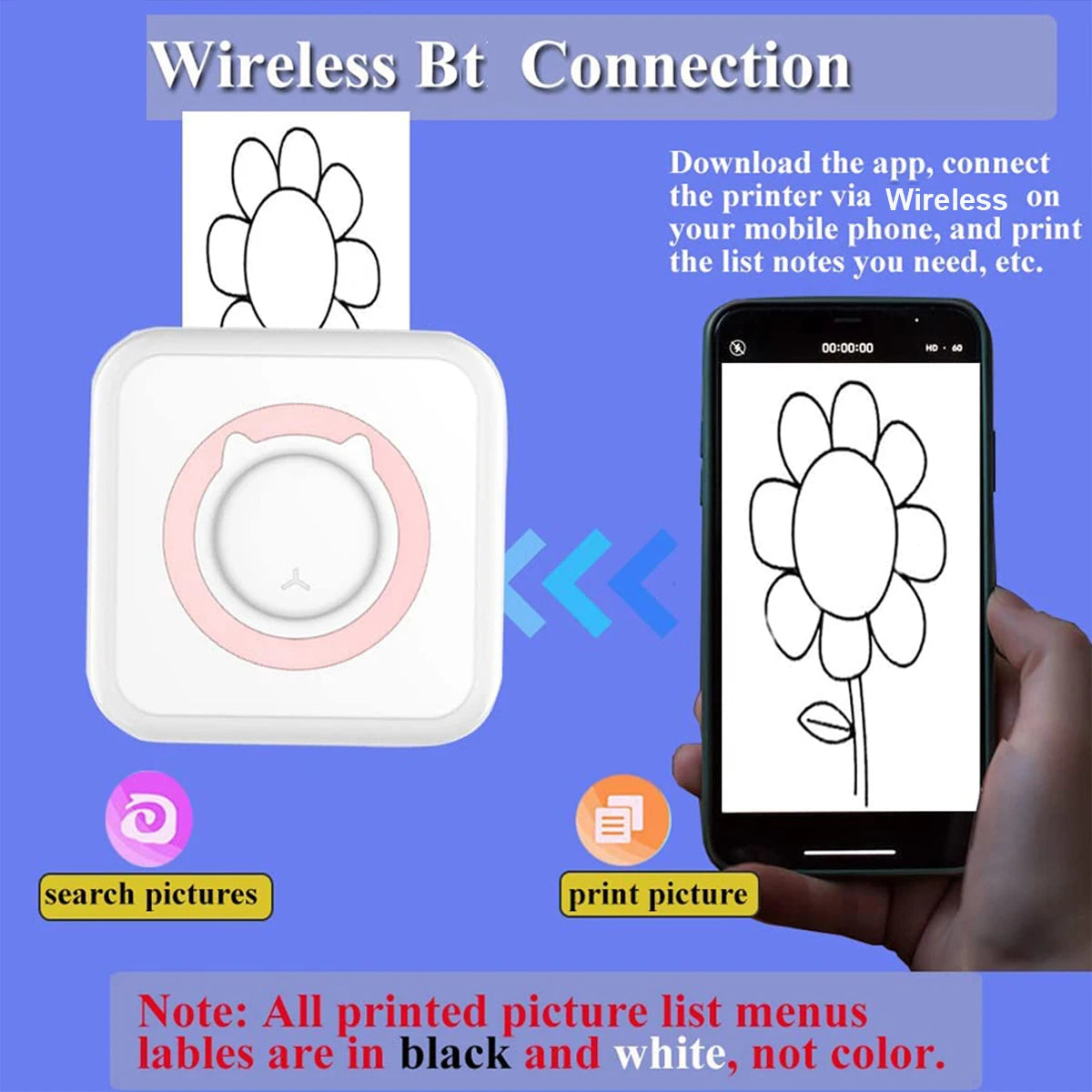 Wireless Pocket Printer