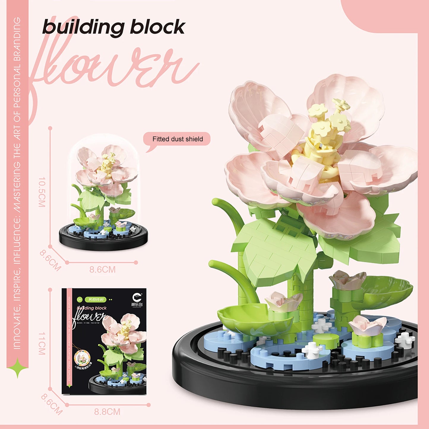 DIY Micro Flower Building Blocks – Mini Bricks Puzzle Toy